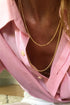 CORD CHAIN NECKLACE GOLD
